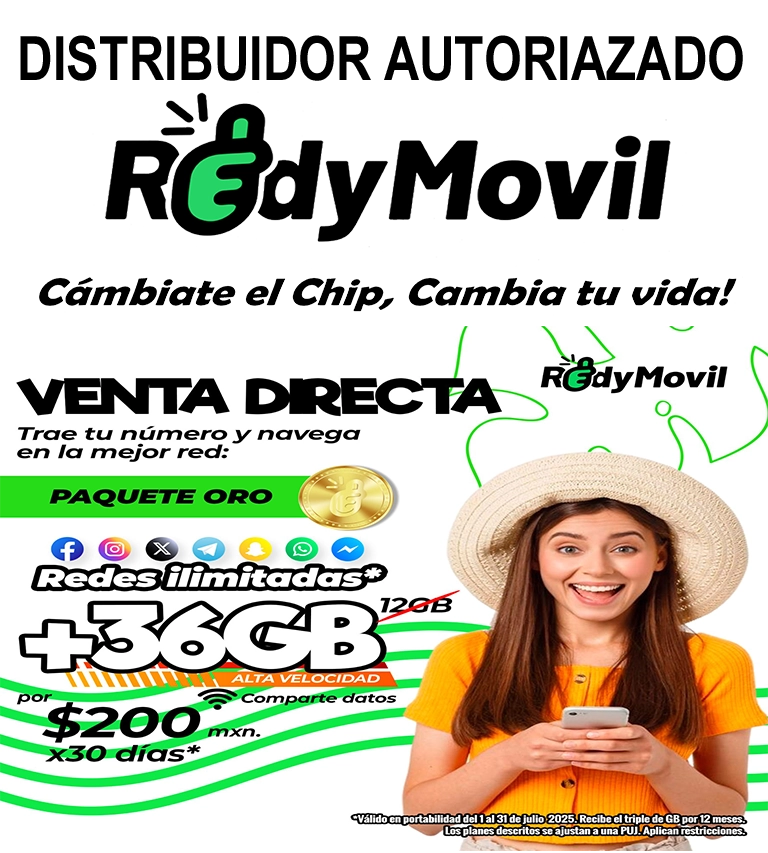Distribuidor Autorizado Redymovil